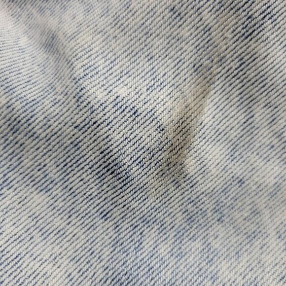 Vintage Stonewashed Jeans Blue Light Wash Denim Yoked Pleated Bareback Size 6 - Picture 16 of 16